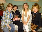 Michele Capps, Jenny Leigh, and Jeannie Seely in Jeannie's dressing room at the Grand Ole Opry on April 19, 2019